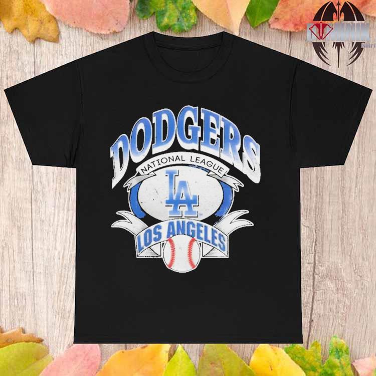 Original Los Angeles Dodgers Majestic Mlb National League Banner Vintage  Shirt, hoodie, sweater, long sleeve and tank top