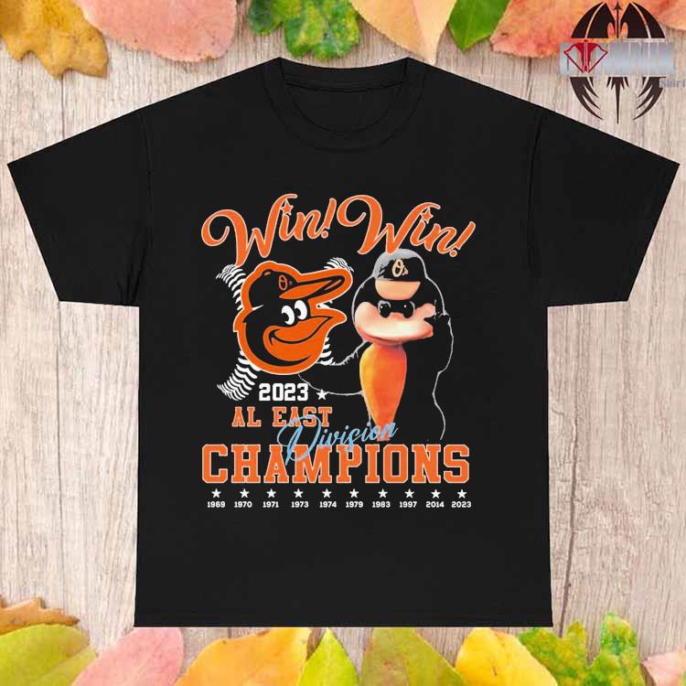 Baltimore Orioles AL East Division Champions cartoon shirt, hoodie,  sweater, long sleeve and tank top