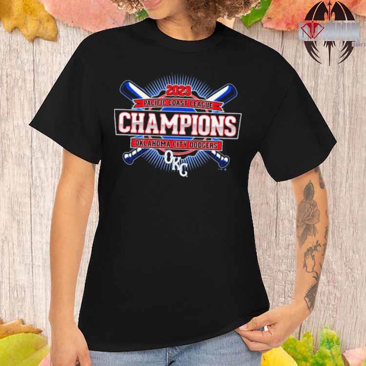 Oklahoma City Dodgers 2023 Pacific Coast League Champions T-shirt