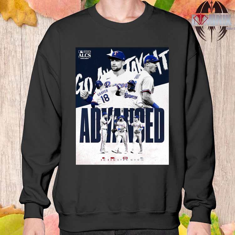 Official Texas rangers alcs here we come T-shirt, hoodie, sweater, long  sleeve and tank top