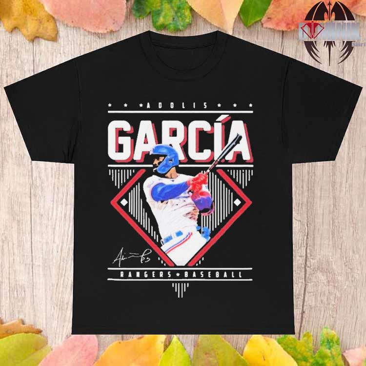 Official Texas Rangers Baseball Adolis Garcia Signature t-shirt, hoodie,  sweater, long sleeve and tank top