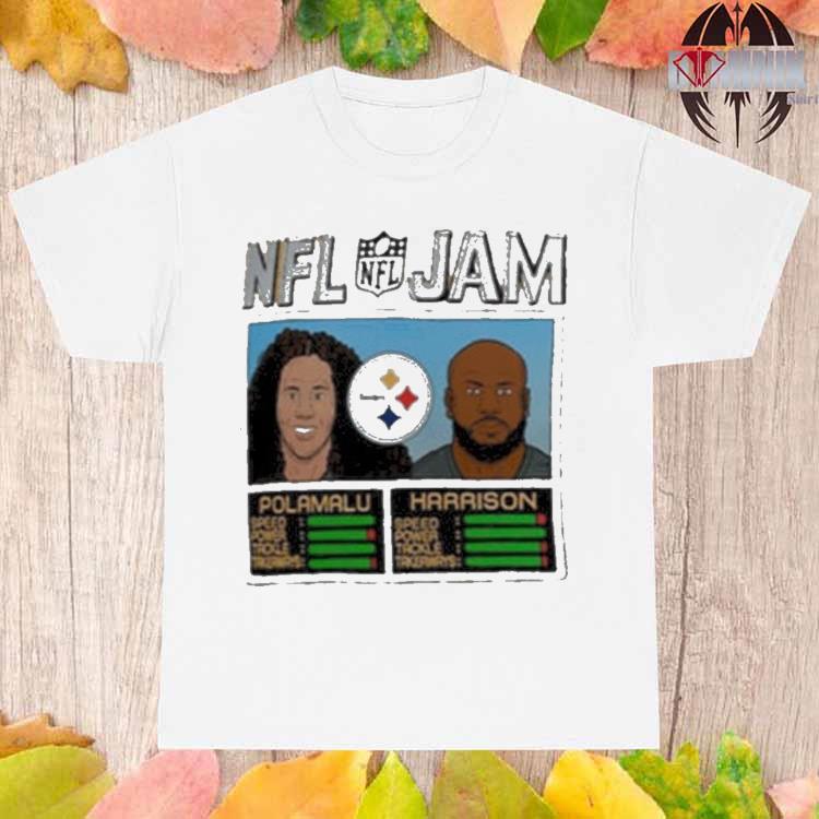 Original Troy Polamalu And James Harrison Pittsburgh Steelers Homage Nfl  Retired Jam Tri-blend T-shirt,Sweater, Hoodie, And Long Sleeved, Ladies,  Tank Top